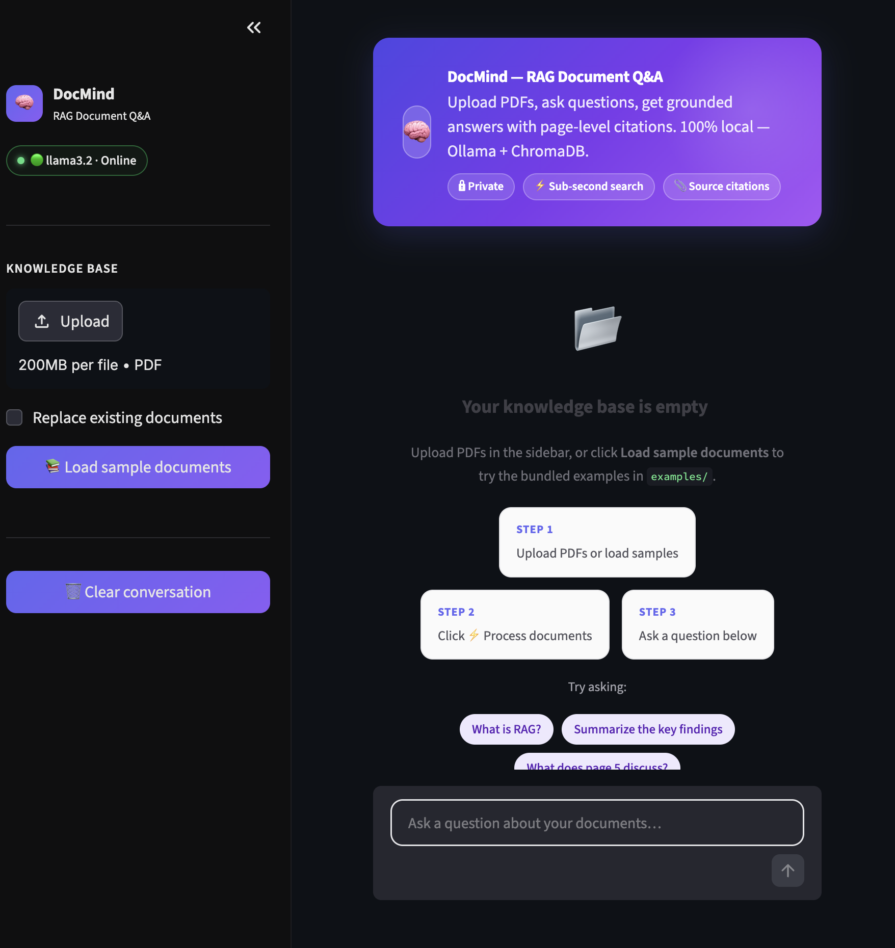retrieval RAG UI